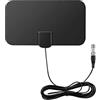 Fasizi Mini antenna TV digitale dell'interno 50 miglia dell'amplificatore del segnale di gamma F-TV compatibile HDTV 4K