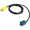 LeHang Reverse Camera Adattatore Cavo Fakra a RCA, Veicolo Navigazione Video Radio Stereo Audio System Adattatore Cavo compatibile per Benz A/B/C/CL/CLC/CLS/E/GL/M/R/Sl/SLK/SLR