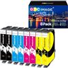 GPC Image Compatibile per Epson 604 XL 604XL per Expression Home XP-2200 XP-2205 XP-3200 XP-3205 XP-4200 XP-4205 WF-2910 WF-2930 WF-2950 (2 Nero, 2 Ciano, 2 Magenta, 2 Giallo)