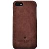 Porter Riley - Custodia in Pelle per iPhone 8 Plus/iPhone 7 Plus. Fondello Sottile in Vera Pelle Premium (Marrone Cioccolato)