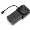 Dell - Adattatore di alimentazione USB-C da 65 W 2 in 1, compatibile con Latitude 7210, 5285, 5290, 7389, Extreme P/N M1WCF, JYJNW, 72PVT