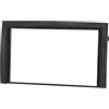 tomzz Audio 2450-017 Pannello radio doppio DIN compatibile con Skoda Fabia 6Y Facelift (2003-2006) nero