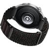 TOPsic Cinturino Compatibile con Huawei Watch GT3 Pro 46mm Alpine Loop, 22mm Doppio Tessile Stretch Nylon Titanio GHook Sport Cinturini per Huawei Watch GT3 46mm/Watch GT Runner/Watch GT2 46mm/GT2 Pro