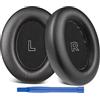 SOPROM Cuscinetti Auricolari di Ricambio Professionali per Cuffie Bose QC Ultra/New QuietComfort Ultra (2ª Generazione) Wireless, con Pelle Proteica e Schiuma Isolante di Alta Qualità