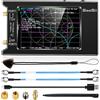 Seesii LiteVNA Analizzatore di Rete Vettoriale 50kHz-6,3GHz Aggiornato, 4'' Analizzatore di Antenna con Slot MicroSD, Misurare i Parametri S HF VHF UHF SWR Ritardo di Fase Smith Chart
