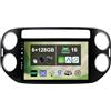 Keconsing 9 [6G+128G] Android 15 Autoradio per Volkswagen Tiguan 2009-2017-Integrato Wireless CarPlay | Android Auto | DSP | GPS Sat Nav | Bluetooth 5.0 | Wifi | 4G | Mirror Link | 360° Panoramica+CAM&MIC