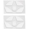 SG Store Set di 2 Piedini per Mouse in PTFE Compatibile con Corsair Saber PRO RGB PRO Wireless