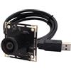Svpro Modulo fotocamera 4K USB grandangolare scheda con obiettivo senza distorsioni, sensore CMOS IMX415, telecamera industriale senza microfono, UVC USB Plug and Play Webcam Board per computer,