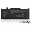 K KYUER 55Wh MN79H Laptop Batteria per Dell XPS 13 Plus 9320 XPS 13 9340 Series P151G P151G001 P151G002 Intel Core Ultra 5 125H 7 155H 165H 12th Gen i5-1240P i7-1260P J7H5M NXRKW 0NXRKW 0MN79H 0J7H5M