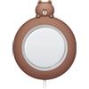 elago l B&F MS Cover di Ricarica Wireless Magnetica - Compatibile con Caricatore MagSafe, iPhone 17/16/15/14/13/12, Tutti i Dispositivi di Ricarica Wireless [Merce ufficiale] (BROWN)
