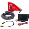 Dolphin Automotive Luce freno posteriore telecamera retromarcia per Renault Master Van 2010 - con monitor da cruscotto da 4,3