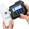 Eurannit Mini stampante a getto d'inchiostro E98, stampante a getto d'inchiostro portatile con ugello da 12.7mm e touch screen 2.8 per testo codice di lotto logo data Stampa su qualsiasi superficie