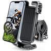 AiQInu Porta Cellulare Moto, Supporto Telefono Moto Mtb, Porta Cellulare Bici 360˚ Rotazione, Porta Telefono Moto per iphone, Samsung
