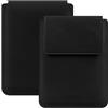 HoYiXi Custodia per 6,8 pollici 7 Kindle Paperwhite/Colorsoft 2025-2012 Compatibile Kobo/Voyaga/Pocket Book eReader Borsa in pelle leggera per ebook da 6,8 pollici, nero