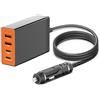KFD PD 140W Auto Caricabatterie Alimentatore per MacBook Air 13 15 M3 M4 2024 Pro 16 14 2023 2024 Surface Book 3 HP Dell PD140W 135W 130W 110W 106W 100W 96W 90W 87W DC 12V-24V DC Adapter