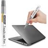 PARTS4EV Space Gray - Penna per la rimozione di graffi per MacBook Air & Pro (M1-M3, incl. Intel), penna di riparazione per grattacieli in alluminio, riparazione rapida della vernice con punta di