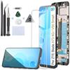 RongZy Schermo LCD per ZTE Blade A73 4G Display Sostituzione per ZTE Blade V50 Smart Digitizer Assembly Vetro di Ricambio Touch Screen con Strumenti(6.6, Nero con Cornice)