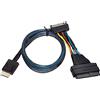 cablecc Cavo SSD Oculink SFF-8611 a U.2 U.3 SFF-8639 NVME PCIe PCI-Express per scheda madre SSD