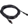PATIKIL Cavo di Prolunga a 3 Pin da 9,84 Piedi, 22Awg, Connettore Impermeabile Ip67 con Maschio e Femmina Su Entrambe Le Estremità per Strisce Led, Nero