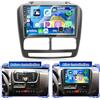 Hikity 2G + 64G Autoradio Android 15 per Fiat Doblo 2010-2015 / Opel Combo 2011-2018 con Touch Screen da 9 pollici, Stereo 2 DIN con Wireless Carplay Android Auto Radio FM/RDS BT GPS WiFi + CAM+ MIC
