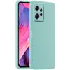 HULLIN Custodia per Telefono in Silicone Colorato, Adatta per Redmi Note 12 (4G) (6.67) - Ciano chiaro