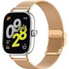 TiMOVO Metal Watch Band per Redmi Watch4 Xiaomi Mi Band 8pro Acciaio