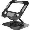 Bighan Supporto per tablet e iPad regolabile a 360°, pieghevole, adatto per iPad, monitor portatile, tablet/PS/cellulari/switch da 4,7-12,9