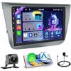 Hikity [8 Core 4+64GB] Android Autoradio per Seat Altea 2004-2016 CarPlay Android Auto Senza Fili Bluetooth 9 Radio Auto Schermo con DSP Navi WiFi Bluetooth FM RDS SWC