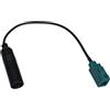 Daniko Adattatore antenna DIN femmina Fakra 23 cm radio antenna adattatore spina autoradio auto auto