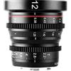 MEKE Meike 12mm T2.2 Manual Focus Wide Angle Fixed Prime Cinema Lens for M43 Micro Four Thirds MFT Mount Cameras and Cinema Camera BMPCC 4K
