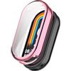 BAIDIYU Cover Compatibile con Xiaomi Smart Band 9, TPU Sottile e Morbido, Antigoccia, Antigraffio, Orologio Cover Compatibile con Xiaomi Smart Band 9.(Placcatura in rosa)