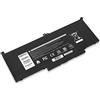 CRLYLC 60WH F3YGT DM3WC Batteria per Portatile Dell Latitude 12 7000 7280 7290 Latitude 13 7380 7390 7480 7490 E7490 E7480 E7380 E7280 Notebook 0F3YGT DM6WC 0DM3WC 2X39G KG7VF V4940 451-BBYE 453-BBCF