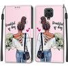 SIENIANLINE Custodia per Xiaomi Redmi Note 9S, Cover a Libro Xiaomi Redmi Note 9 PRO, Custodia in Pelle Redmi Note 9S Magnetica Cover per Xiaomi Redmi Note 9S / Redmi Note 9 PRO/Redmi Note 9 PRO Max