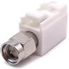 Elecbee Fakra femmina a SMA maschio adattatore per auto connettore radio per montaggio a pannello RF per autoveicoli (B Code)