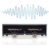 Plyisty Vu Meter, P-78Wtc-W Amplificatore di potenza con quadrante a puntatore Db Meter,3 LED retroilluminati b-ianchi ad alta definizione, lo strumento più semplice nelle apparecchiature audio per fai te,