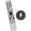 VINABTY RMF-TX600E Telecomando di ricambio RMFTX600E TV sostituito compatibile con Sony RMF TX600E KD-55XG9505 XG95 AG9 series per Sony TV KD-55XG9505 XG95 AG9 series Remote Control