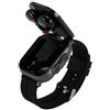 Jectse Fitness Tracker Smart Watch con Auricolari, Grande Schermo, Batteria Ad Alta capacità, Monitoraggio del Sonno, Cuffia BT, Notifica dei Messaggi, IP67 Impermeabile