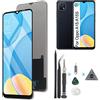 RongZy Schermo LCD per Oppo A15 CPH2185/Oppo A15S CPH2179 Sostituzione Display Digitizer Assembly Vetro di Ricambio Touch Screen con Strumenti(6.52,Nero)