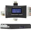 PUSOKEI Tester di Alimentazione per Computer ATX LCD 20 Pin / 24 Pin per Connettore ATX, BTX, ITX, TFX e per Utensile Elettrico per PC P4 / P6 / P8 / SATA / IDE