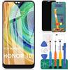 SRJTEK per Huawei Honor 10 Schermo LCD di Ricambio per Huawei Honor 10 Schermo di Ricambio COL-AL10 Display LCD COL-L29 Touch Digitizer Assembly COL-L19, COL-TL10 Kit di Riparazione Senza Cornice (Nero)