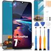 ARSSLY per OnePlus 7 LCD Schermo per 1+7 GM1900 GM1901 GM1905 GM1903 LCD Display per One Plus7 LCD Schermo Touch Screen Digitazer Assembly con Riparazione Kit