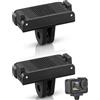 coalwop 2 pezzi Supporto Magnetico Adattatore per DJI Action 5 Pro/4/3 OM Magnetic Quick-Release Mount con Doppio Artiglio Adattatore a Sgancio Rapido con Magnete Accessori Action Camera