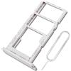 ExtKry Porta SIM per Samsung Galaxy A14 5G Slot SIM qualità Originale Vassoio SIM con Pin della Scheda (Argento)