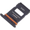 Generico Ricambio compatibile con XIAOMI 15 ULTRA 25010PN30G Try tray Vassoio alloggio porta scheda Dual SIM Card Sim 1 + SLOT SIM 2 slitta lettore (Nero)
