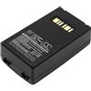 TCTK TECHTEK Batteria 6800mAh compatibile con [Datalogic] Falcon X3, Falcon X3 Plus, X3+, X4 sostituisce 4ACC0046, 94ACC1386, BT-0016, BT-26 FBA