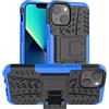 Verco Custodia protettiva per iPhone 13 Mini, Armor Outdoor Case per iPhone 13 Mini, custodia rigida [Cover adatta per cantiere], blu