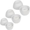 NIYATA 3 paia di tappi auricolari in silicone per Samsung Galaxy Buds 2 Pro, colore: Bianco