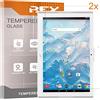REY Pack 2X Pellicola salvaschermo per Acer ICONIA One 10 B3-A40 10.1, Pellicole salvaschermo Vetro Temperato 9H+, di qualità Premium Tablet