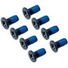 HSSDTECH Viti del Basamento Inferiore Ricambio per HP Victus 16-D 16-E TPN-Q263 TPN-Q264, OMEN 17-CK 17T-CK TPN-Q266, OMEN 17-Db 17Z-Db TPN-Q299, OMEN 16-N 16-K Black Laptop Bottom Case Screws