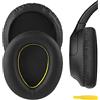 Geekria QuickFit - Cuscinetti auricolari di ricambio compatibili con cuffie Sony WH-CH700N, WH-CH710N, WH-CH720N, cuscinetti auricolari (nero)